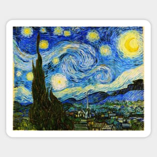 Van Gogh Starry Night Sticker